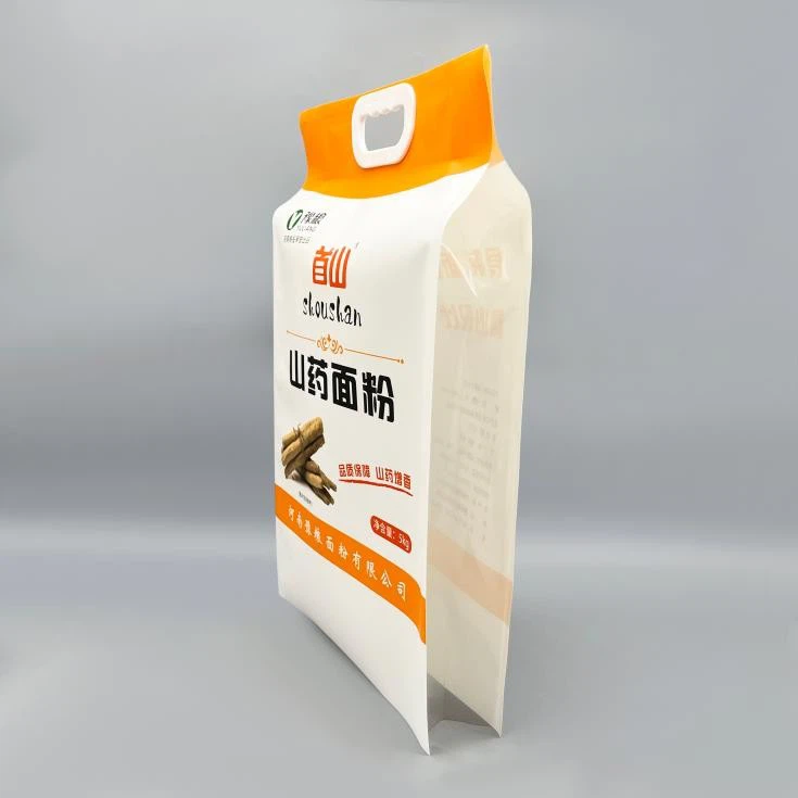 Custom Printed 5kg Flour Bag With Handle
