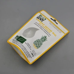 Eco-Friendly White Kraft Paper Fruit Bag factory